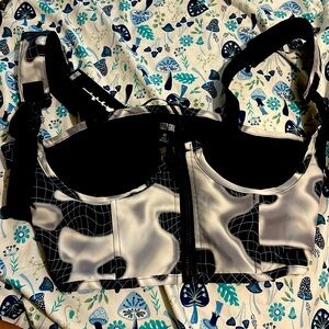 Poster girl harness corset